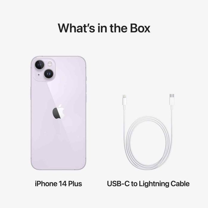 Apple - Apple iPhone 14 Plus - 6GB - 128GB - Lila