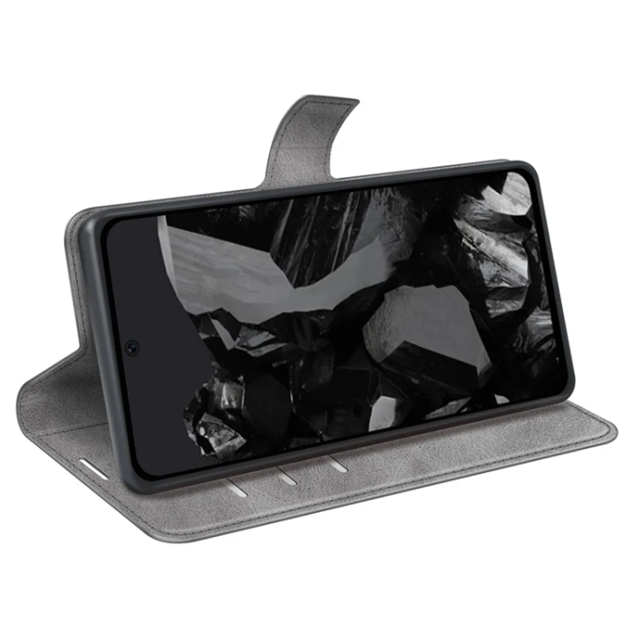 Taltech - Google Pixel 9 Pro XL Plånboksfodral - Grå