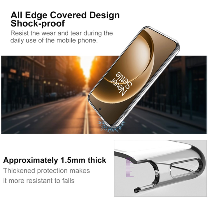 Imak - IMAK OnePlus 15 5G Mobilskal UX-10 Series Soft TPU - Clear