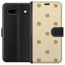 iSecrets - Plånboksfodral till Google Pixel 7a med Björnmönster