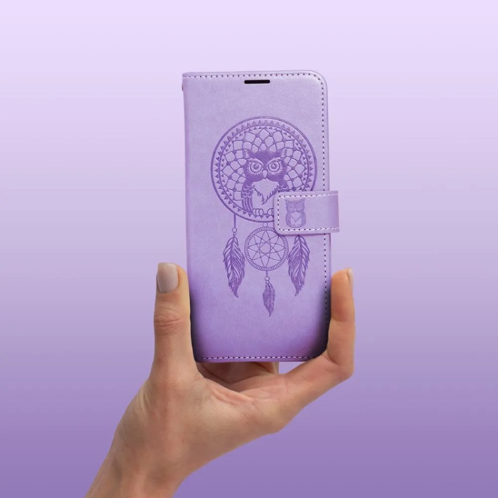 OEM - Galaxy S24 FE Plånboksfodral Mezzo - Dreamcatcher Lila