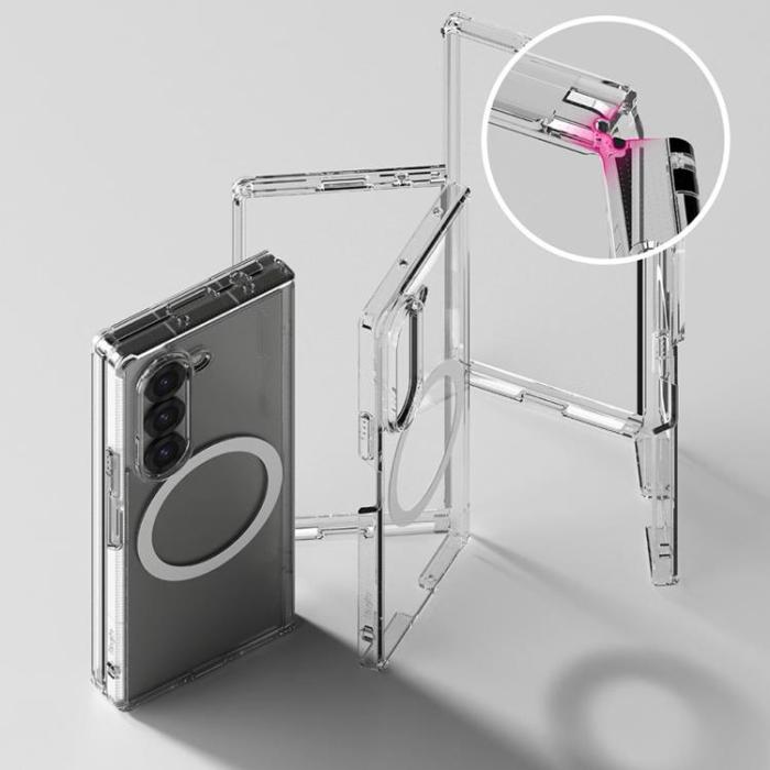 UTGATT - Ringke Galaxy Z Fold 6 Mobilskal Magsafe Fusion Magnetic - Clear
