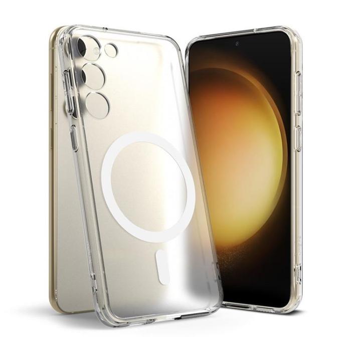 Ringke - Ringke Magsafe Galaxy S23 Skal Fusion Magnetic - Matte Clear