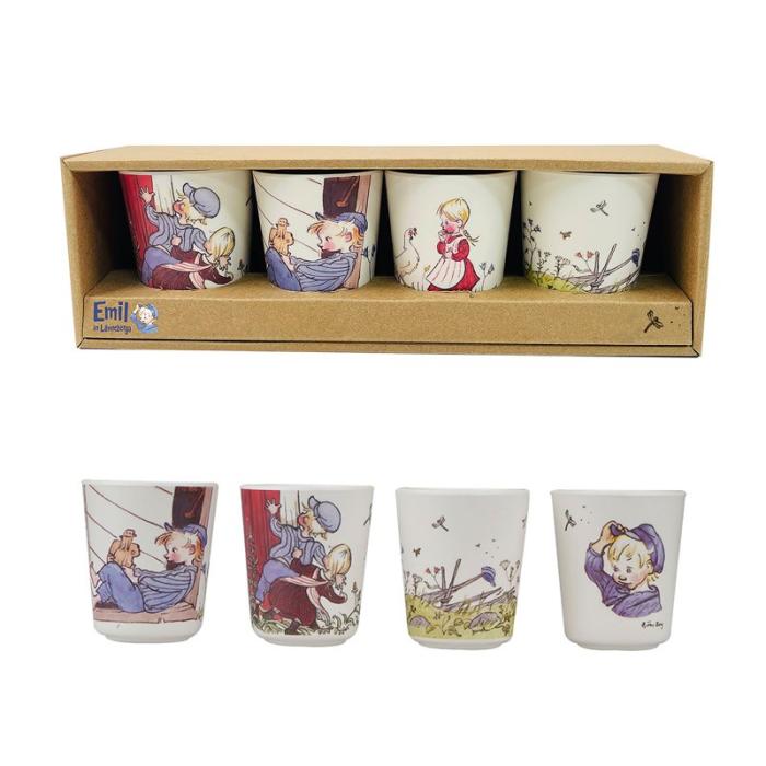 ASTRID - ASTRID 100% Melamine Tableware 4 Tumbler Set