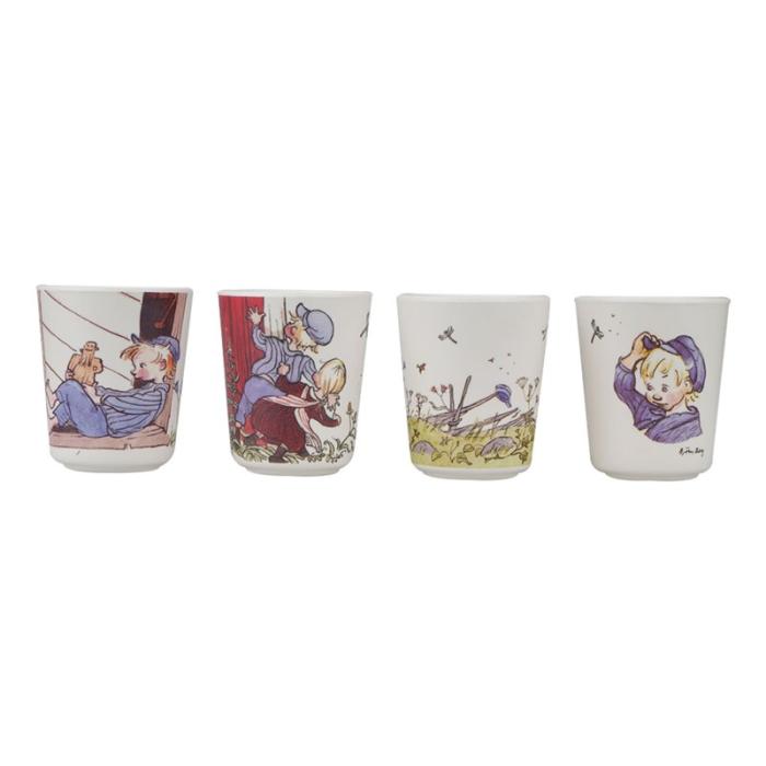 ASTRID - ASTRID 100% Melamine Tableware 4 Tumbler Set
