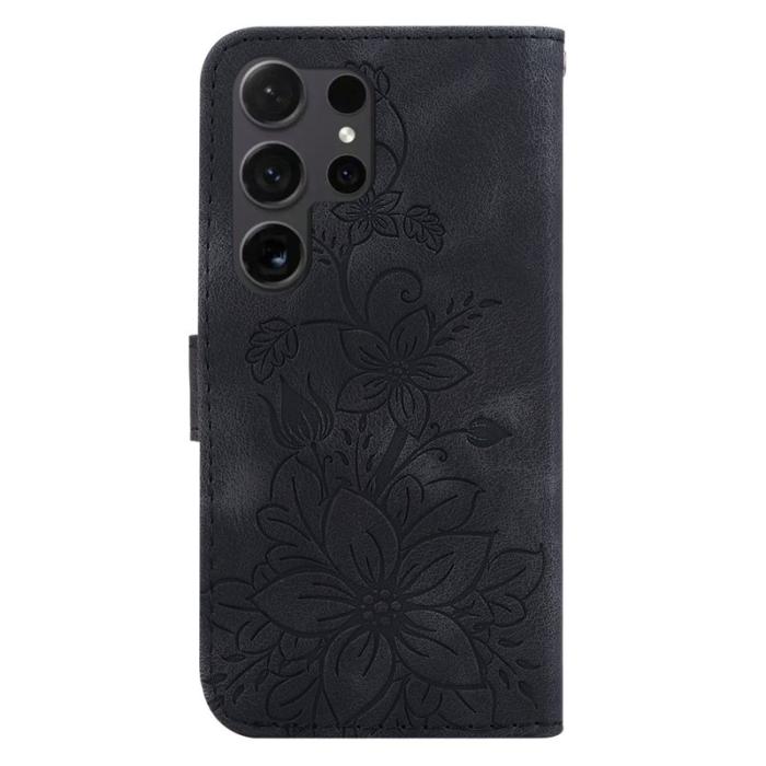 OEM - Mobilfodral för Samsung Galaxy S26 Ultra Ställfunktion Konstläder - Svart