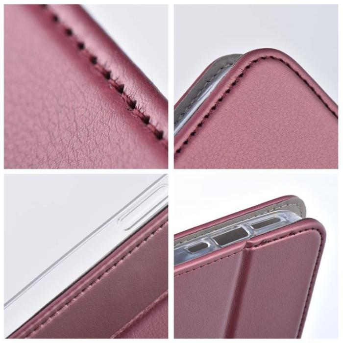 OEM - Motorola Moto G84 Plånboksfodral Smart Magneto - Burgundy