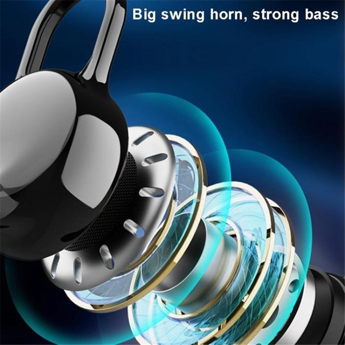 OEM - Single In-Ear Hörlur Bluetooth med Dual Mic ENC K25 - Guld