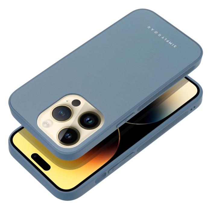 Roar - Roar Matte Glass Skal för iPhone 14 blå