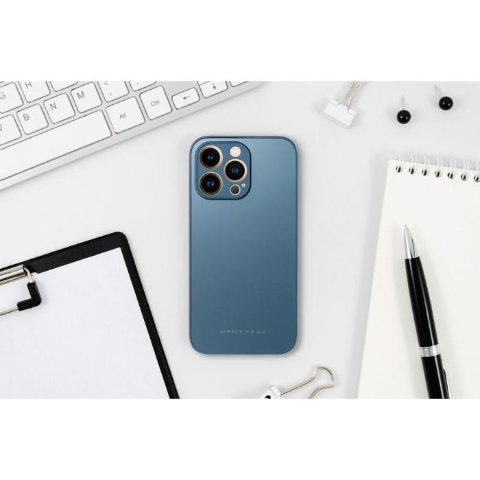 Roar - Roar Matte Glass Skal för iPhone 14 blå