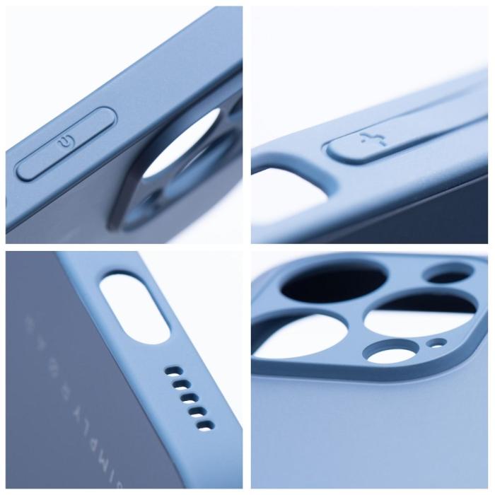 Roar - Roar Matte Glass Skal för iPhone 14 blå