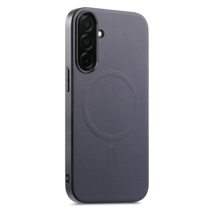 OEM - Mobilskal för Samsung Galaxy S26 Magnetiskt Konstläder + PC + TPU - Lila