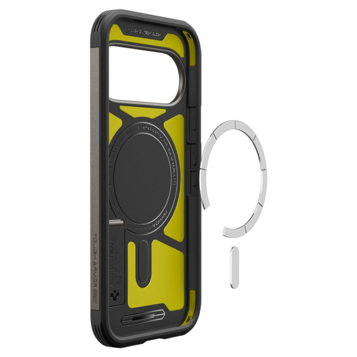 Spigen - Spigen Mobilskal För Google Pixel 11 Pro Magsafe Tough Armor - Gunmetal