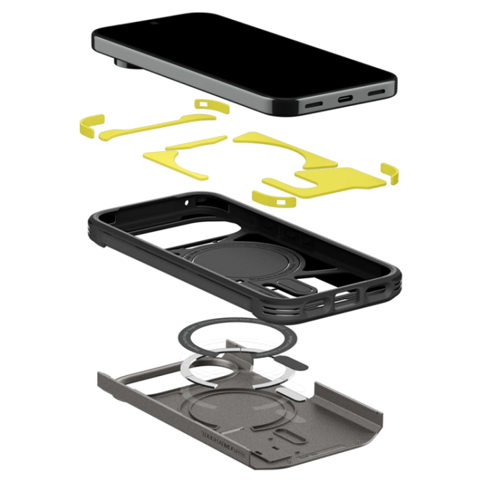 Spigen - Spigen Mobilskal För Google Pixel 11 Pro Magsafe Tough Armor - Gunmetal
