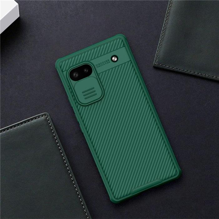 Nillkin - Nillkin Google Pixel 6a Skal CamShield Pro Series - Grön