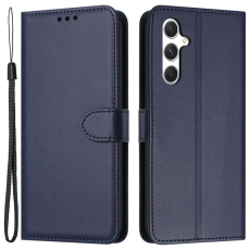 OEM - Galaxy S25 Plånboksfodral Strap - Blå