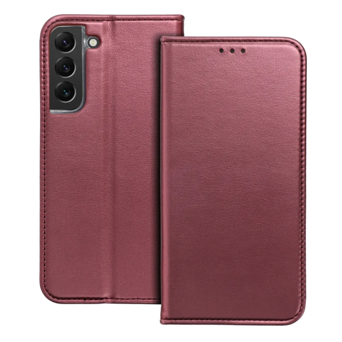 OEM - Galaxy A36 Plånboksfodral Smart Magneto - Burgundy
