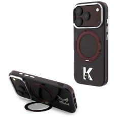 KARL LAGERFELD - Karl Lagerfeld Mobilskal F&ouml;r iPhone 17 Pro/18 Pro Magsafe IML Ringst&auml;ll