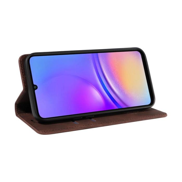 BETOPNICE - BETOPNICE 003 Samsung Galaxy A06 4G Plånboksfodral Konstläder - Brun