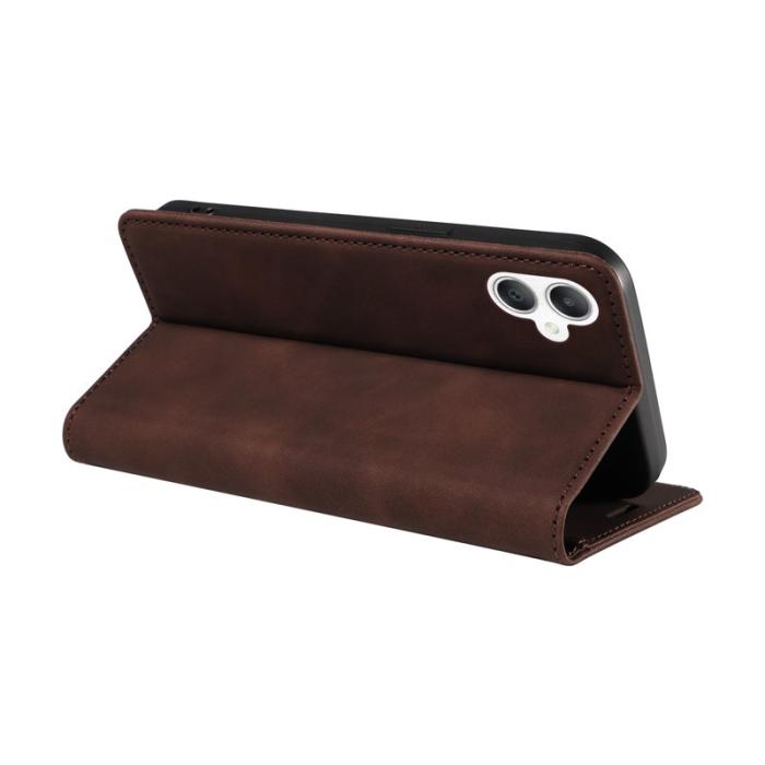 BETOPNICE - BETOPNICE 003 Samsung Galaxy A06 4G Plånboksfodral Konstläder - Brun