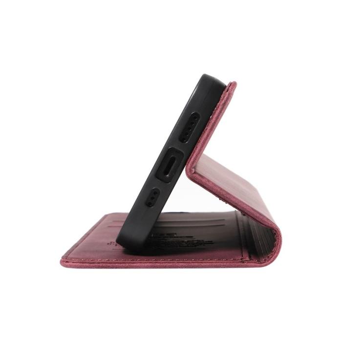BETOPNICE - BETOPNICE 003 Samsung Galaxy A06 4G Plånboksfodral Konstläder - Röd