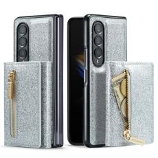 DG.MING - DG.MING M3 Series Mobilskal f&ouml;r Samsung Galaxy Z Fold3 5G Silver