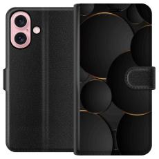 iSecrets - Plånboksfodral till Apple iPhone 16 med Lyxig Cirklar