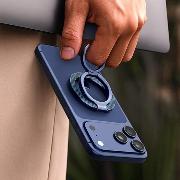 Nillkin - NILLKIN Magnetisk Ringhållare Kickstand Aramid Fiber Aluminiumhållare