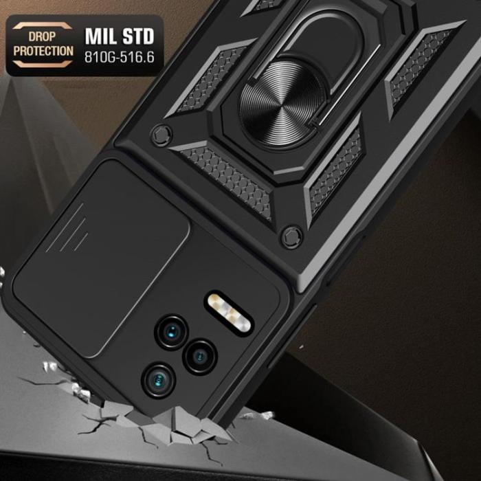 UTGATT1 - Xiaomi Poco F4 5G Skal Camshield Pro - Svart