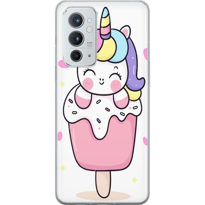 iSecrets - Mobilskal till OnePlus 9RT 5G med Glad enhörning