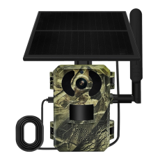 A-One Brand - ESCAM Solcellsdriven 4G-Jaktkamera Vattentät PIR-Rörelsesensor