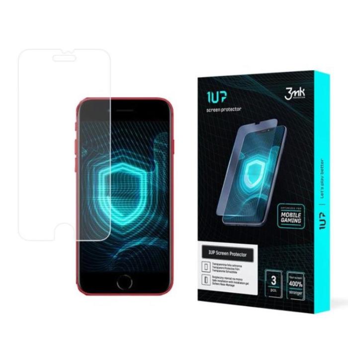 3MK - 3mk iPhone SE 2022 Plastfilm Skärmskydd Foil 1UP - Transparent