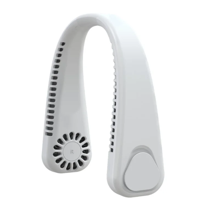 OEM - Bärbar Hängande Halsfläkt USB F2 - Vit