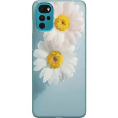 Gustaf - Mobilskal till Motorola Moto G22 med Sommarblommor