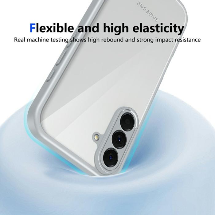 OEM - Samsung Galaxy S26/S26 Pro Skal Matt Skinn Touch Klar PC + TPU Stötsäker - Grå