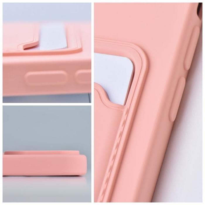 OEM - iPhone 16 Plus Mobilskal Korthållare - Rosa