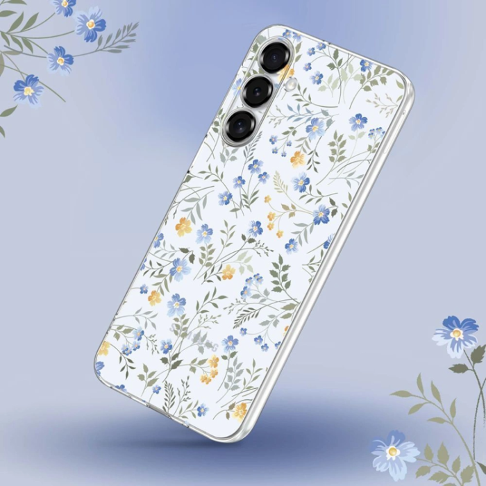 Tech-Protect - Tech-Protect Xiaomi Redmi 15C Mobilskal Flexair - Spring Flower