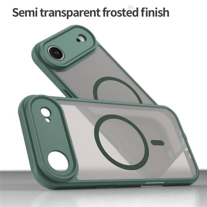 A-One Brand - iPhone 17 Air Mobilskal MagSafe Anti Drop - Grön