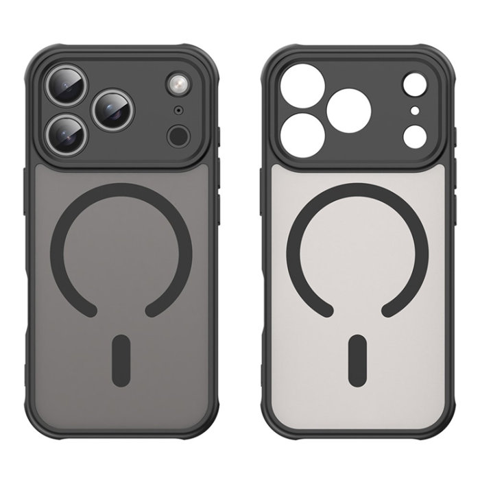 A-One Brand - iPhone 17 Pro Mobilskal MagSafe Anti Drop - Svart