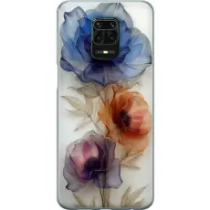 Gustaf - Mobilskal till Xiaomi Redmi Note 9 Pro med Silkesblommor