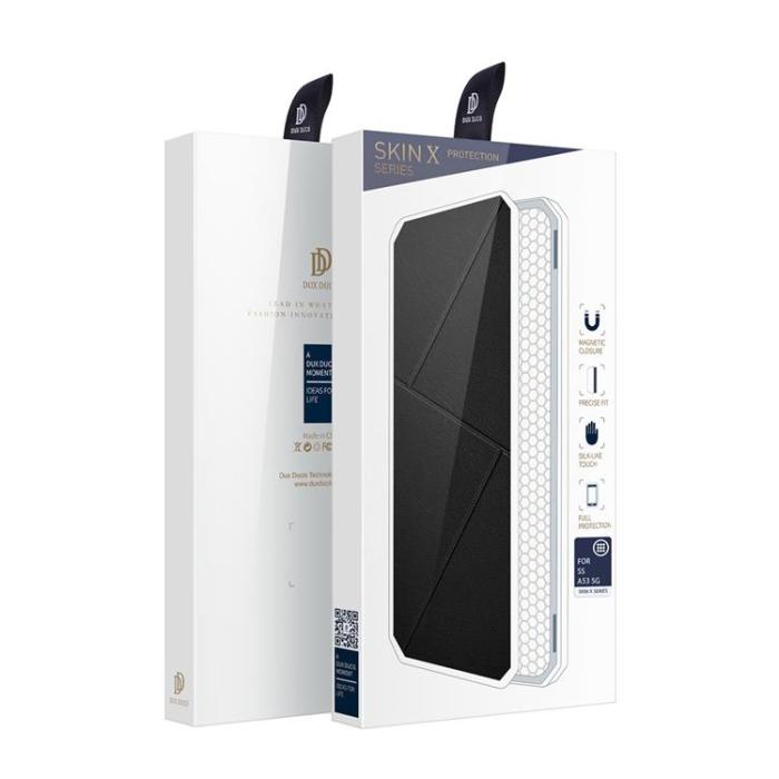 Dux Ducis - Dux Ducis Galaxy A73 Plånboksfodral Skin X Holster - Svart