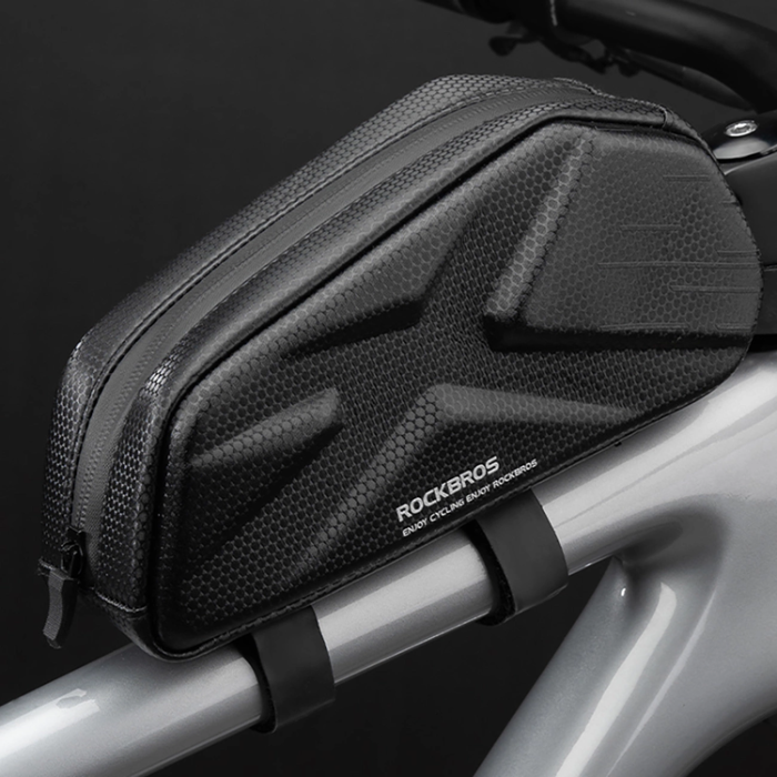 Rockbros - Rockbros Styv Cykelväska för Ram eller Topprör 1.4L - Svart