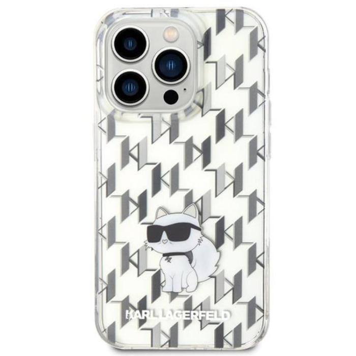 KARL LAGERFELD - Karl Lagerfeld iPhone 15 Pro Max Mobilskal Monogram Choupette