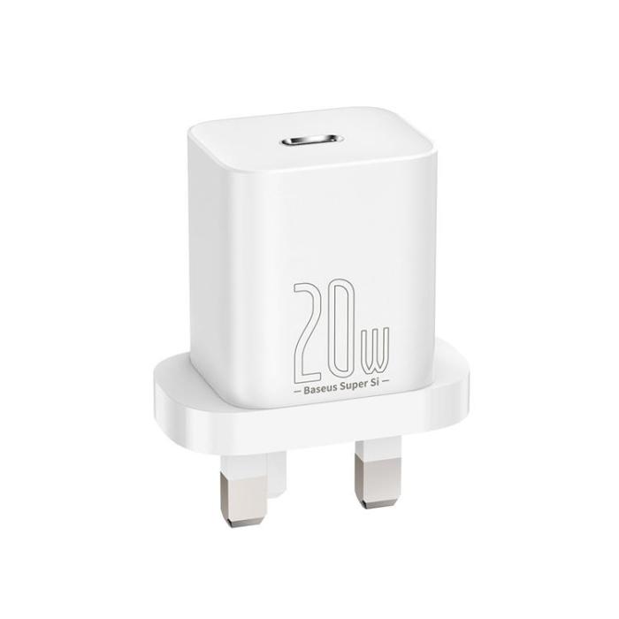 UTGATT1 - Joyroom UK Väggladdare Typ-C 20W Lightning Typ-C Kabel 1m 20w - Vit