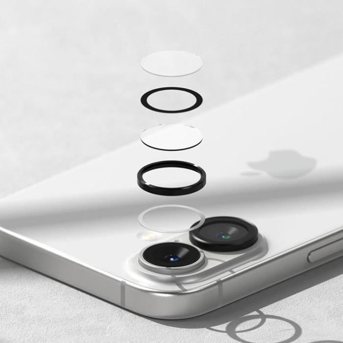 Ringke - Ringke [2-Pack] iPhone 16/16 Plus Kameralinsskydd Härdat Glas