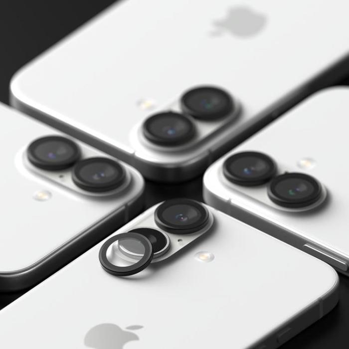 Ringke - Ringke [2-Pack] iPhone 16/16 Plus Kameralinsskydd Härdat Glas
