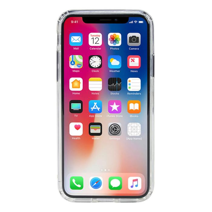 UTGATT5 - Krusell Kivik Cover iPhone X/Xs Transparent
