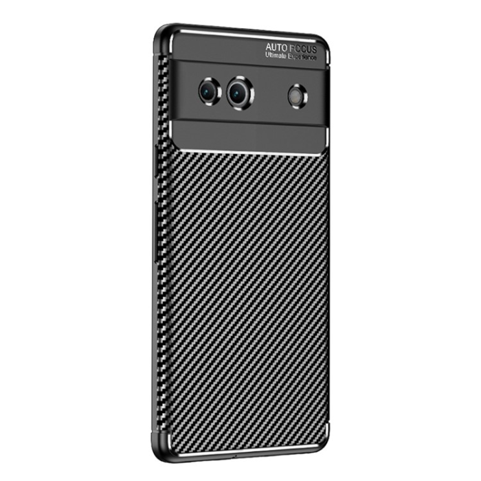 A-One Brand - Google Pixel 7a Mobilskal Carbon Fiber - Svart