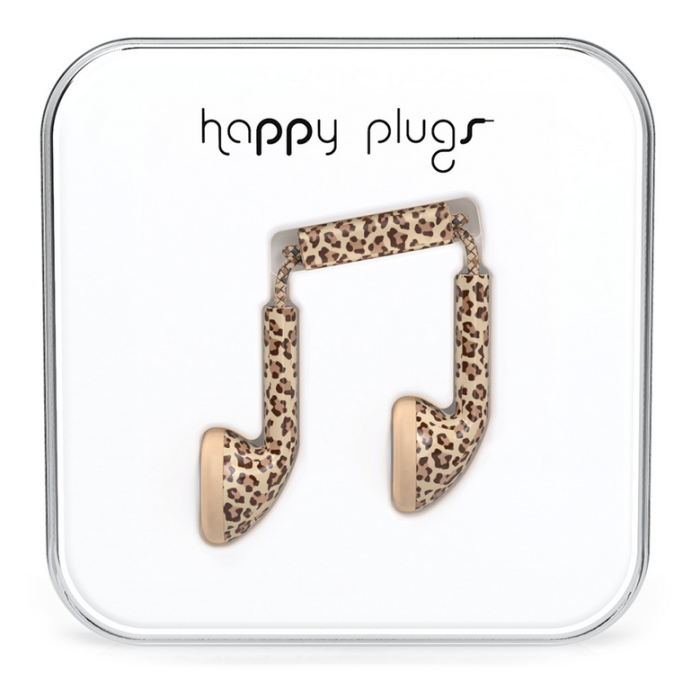 UTGATT5 - Happy Plugs Earbud (Leopard)