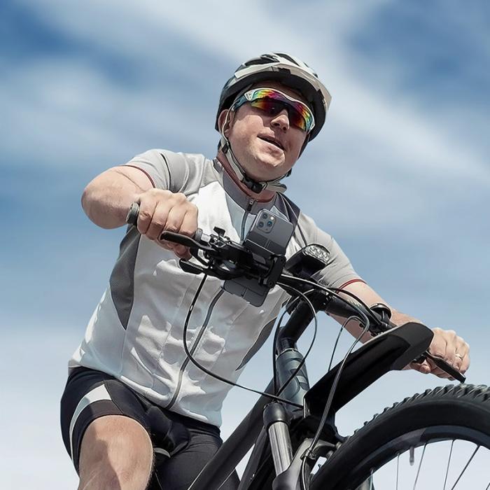 Wozinsky - Wozinsky Metal Bike Smartphone Styre Mount - Svart